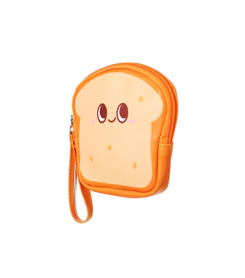 Happy Foods Collection Coin Purse Bread