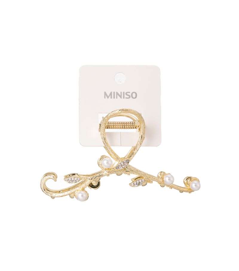MINISO Pearl Like Hair Claw Clip