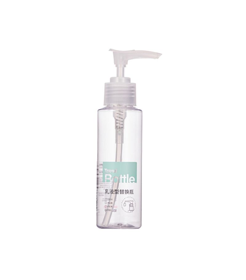 MINISO Transparent Refillable Bottle 100ml