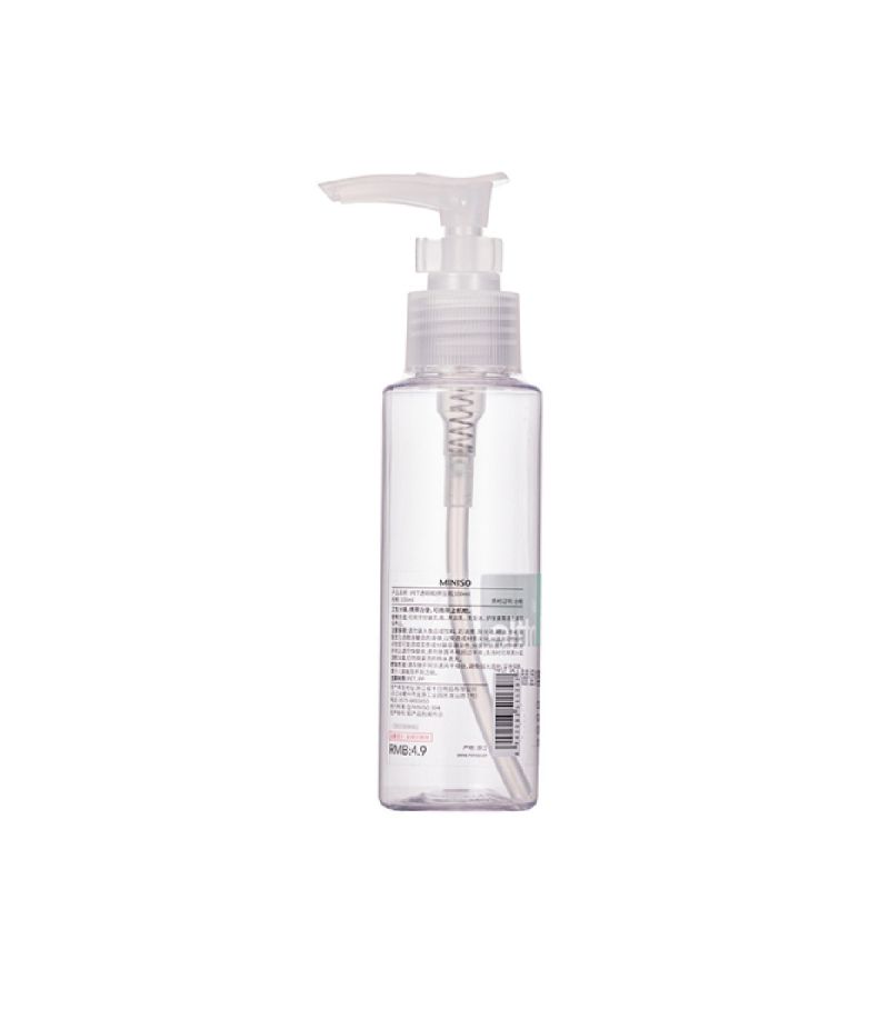 MINISO Transparent Refillable Bottle 100ml