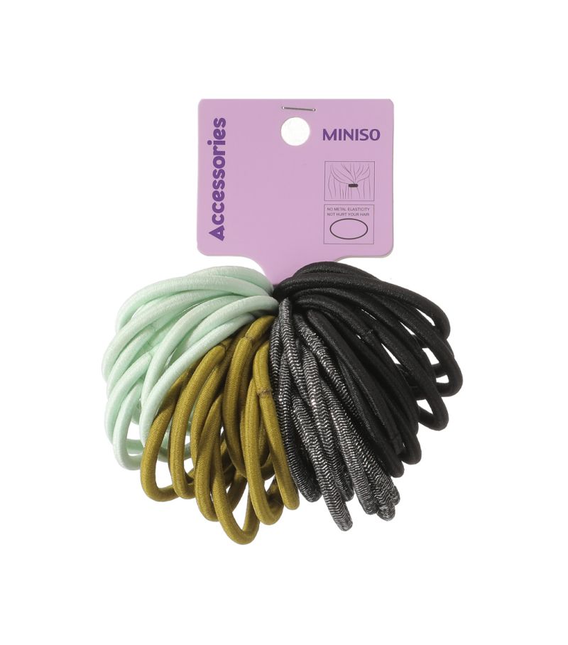 Basic Series Green Hair Tie (40 pcs)