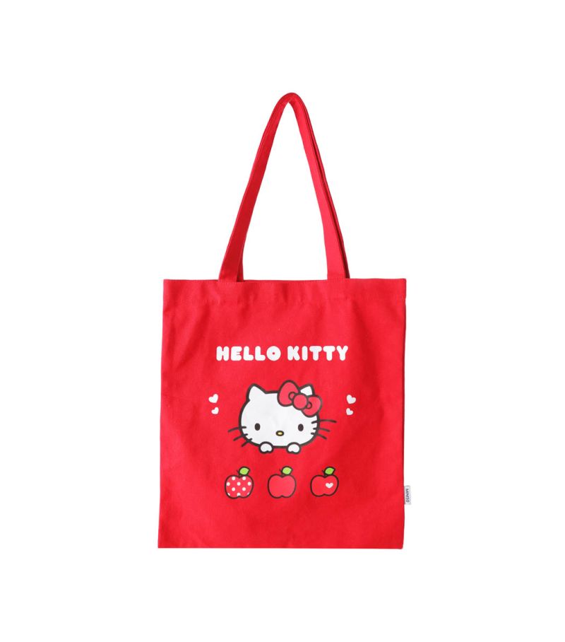 Sanrio Hello Kitty & Friends Apple Collection Red Tote Bag