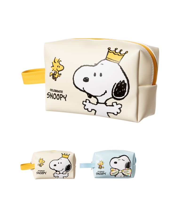 Snoopy Celebrate Collection Rectangular Cosmetic Bag