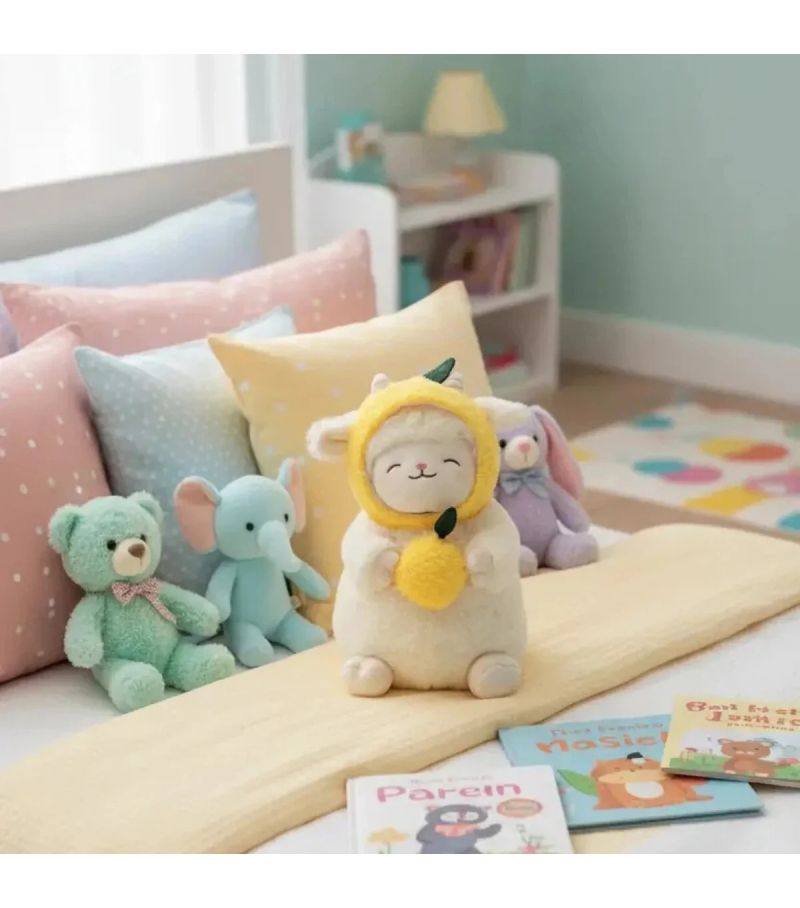 MINISO Lamb Baa Series Lemon 25cm Plush Soft Toy