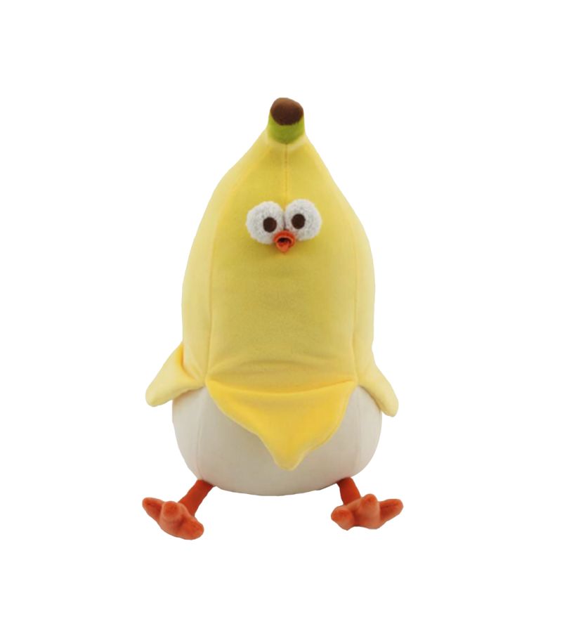Dundun Fruit Series Banana Chicken 12 Inch Plush Soft Toy 