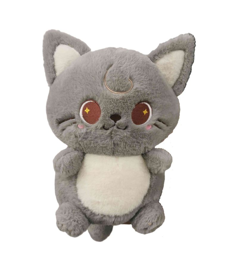 MINISO Desert Star Grey Cat 14 Inch Plush Soft Toy