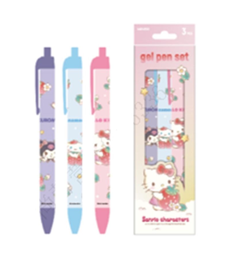 Sanrio Hello Kitty & Friends Strawberry Collection Retractable Ballpoint Pen (Assorted Characters)