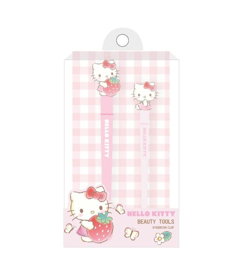 Sanrio Hello Kitty & Friends Strawberry Collection Eyebrow Tweezers Large & Small