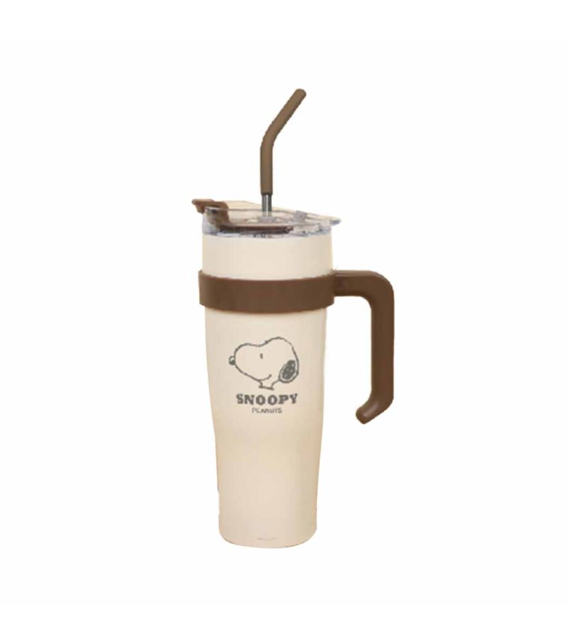 Snoopy Collection Steel Tumbler with Straw (1600mL)