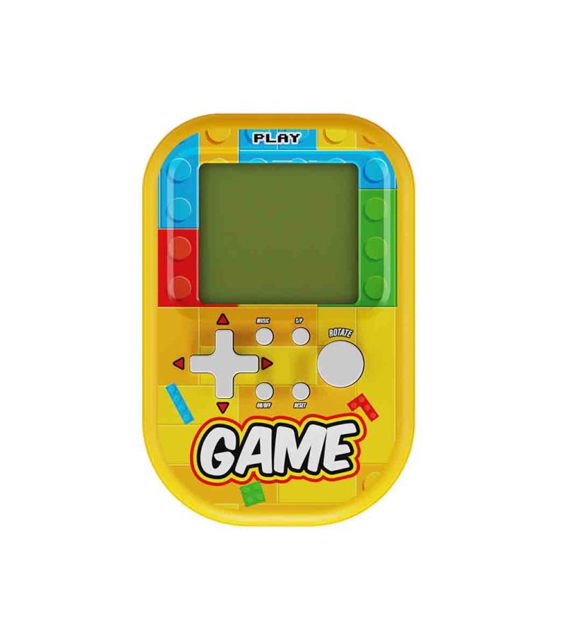 Building Block Game Console Yellow