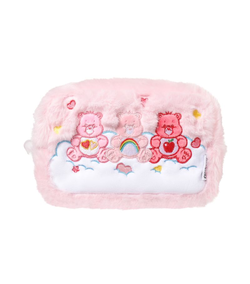 Care Bears Pink Paradise Plush Cosmetic Bag Pink