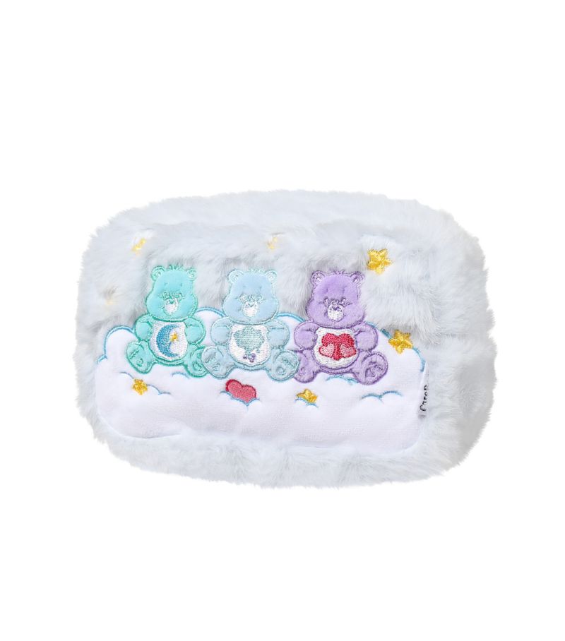 Care Bears Pink Paradise Plush Cosmetic Bag Blue