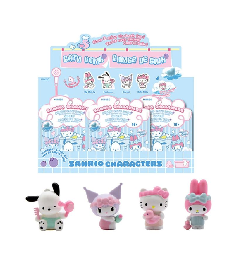 Sanrio Hello Kitty & Friends Blueberry Bath Bomb & Surprise Toy Figure
