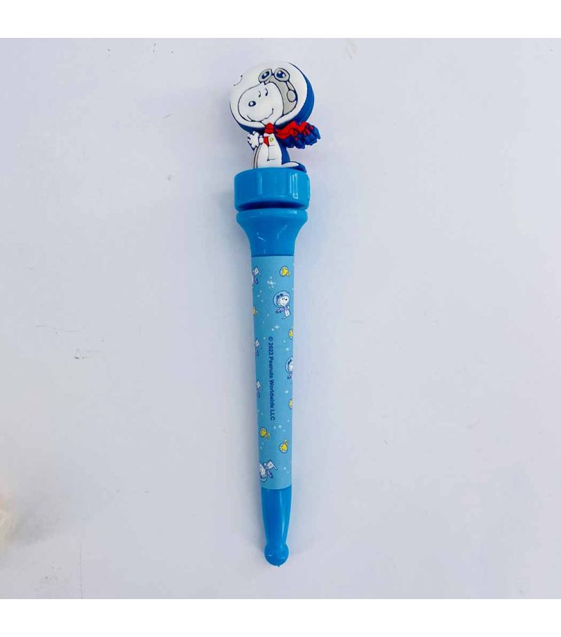 Snoopy The Little Space Explorer Collection Rotating Ballpoint Pen (1.0mm  Black) PDQ