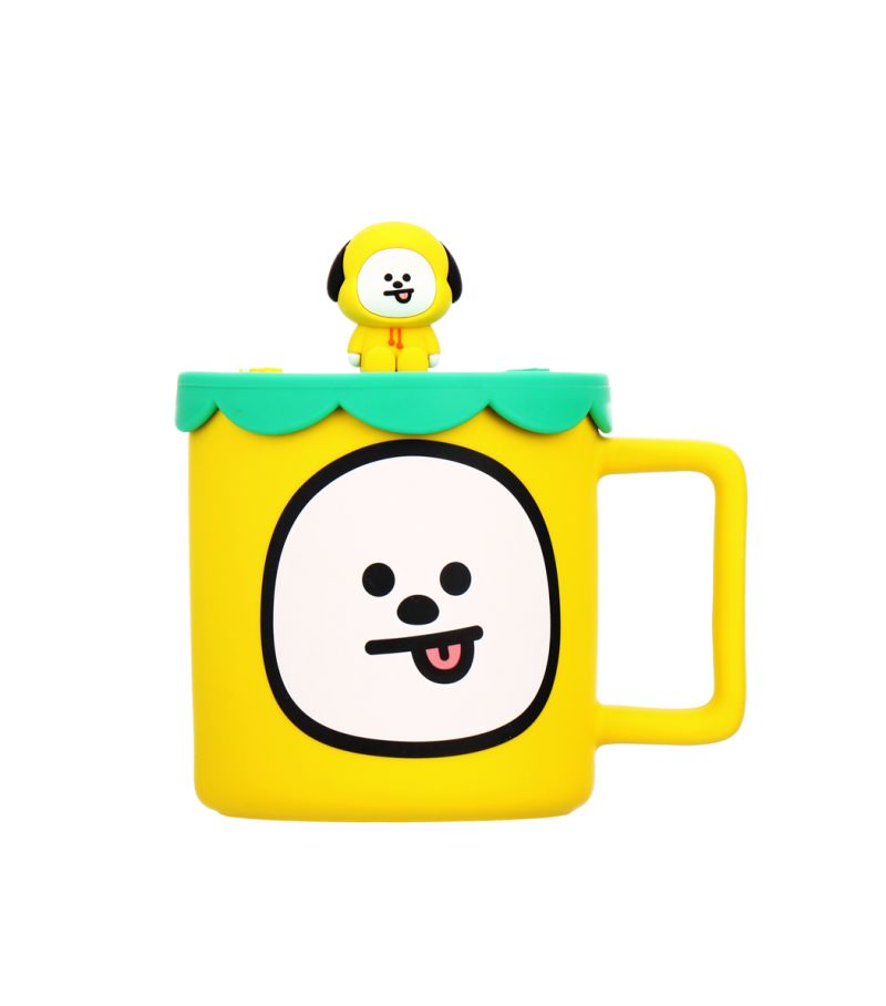 BT21 Collection Chimmy Ceramic Cup With Silicone Lid 425ml