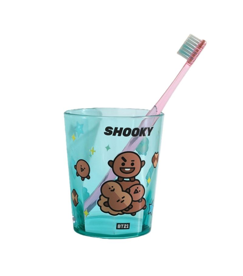 BT21 Collection Shooky Bathroom Cup