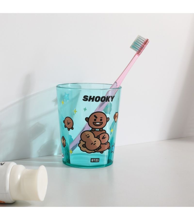 BT21 Collection Shooky Bathroom Cup