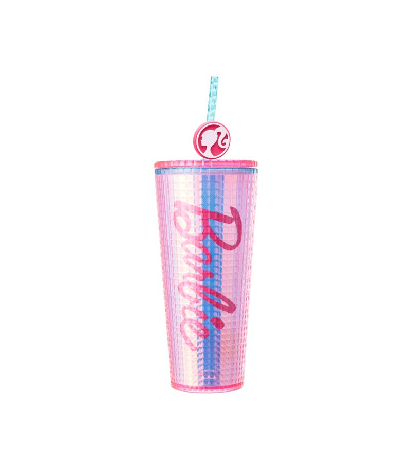 Barbie Shining Collection Double Wall Tumbler with Straw 775ml