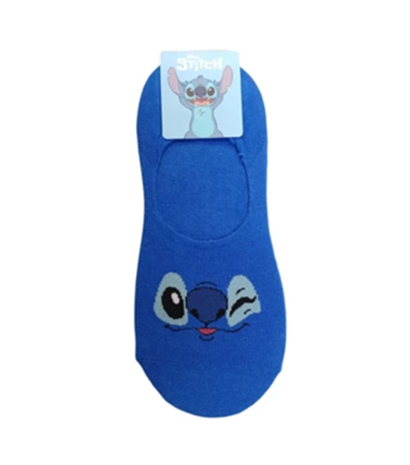 Disney Lilo & Stitch Collection No Show Socks 1 Pair Size UK 5-7.5 (Assorted Styles)