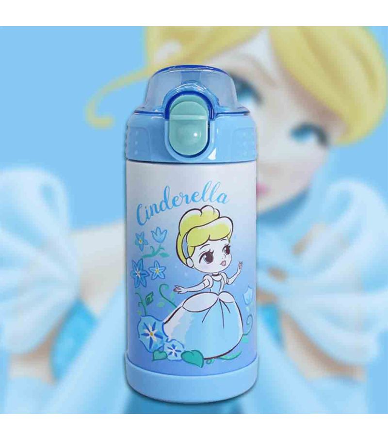 Disney Princess Collection Cinderella Kids Stainless Steel Bottle 300ml