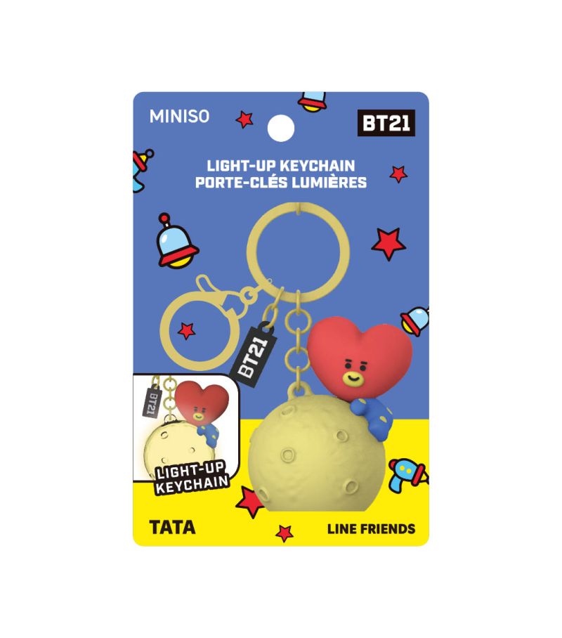 BT21 Collection Tata Light Up Keychain
