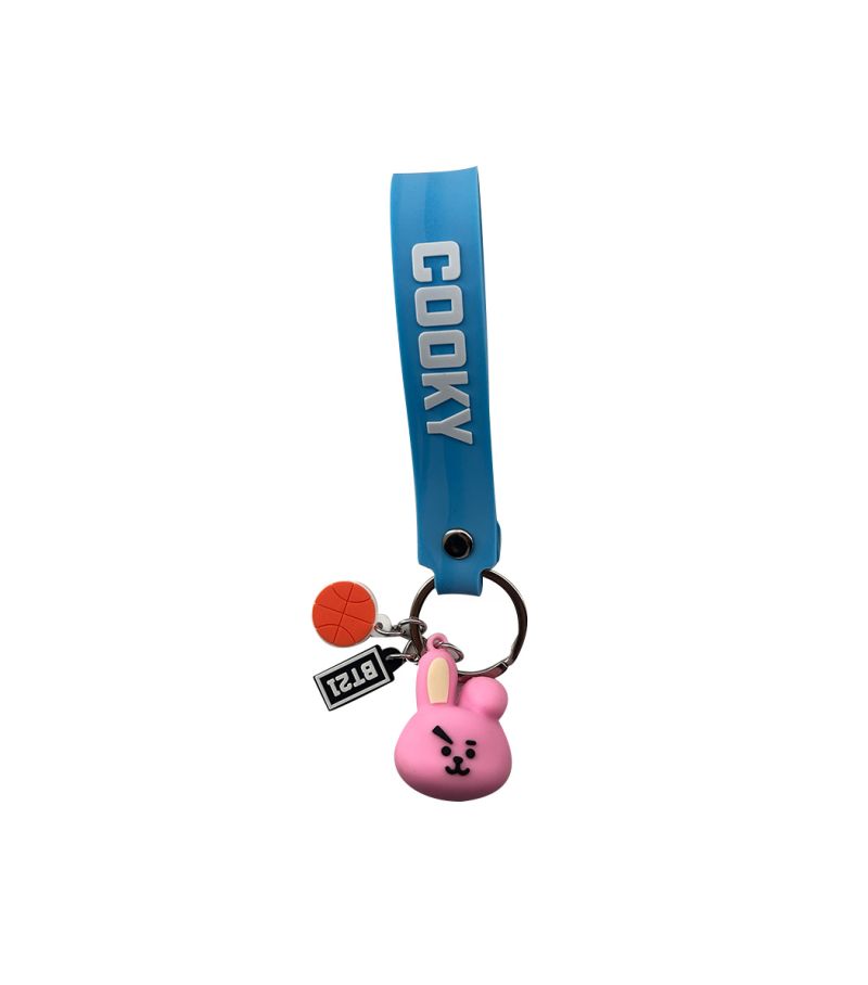 BT21 Collection Cooky 3D Phone Charm Strap
