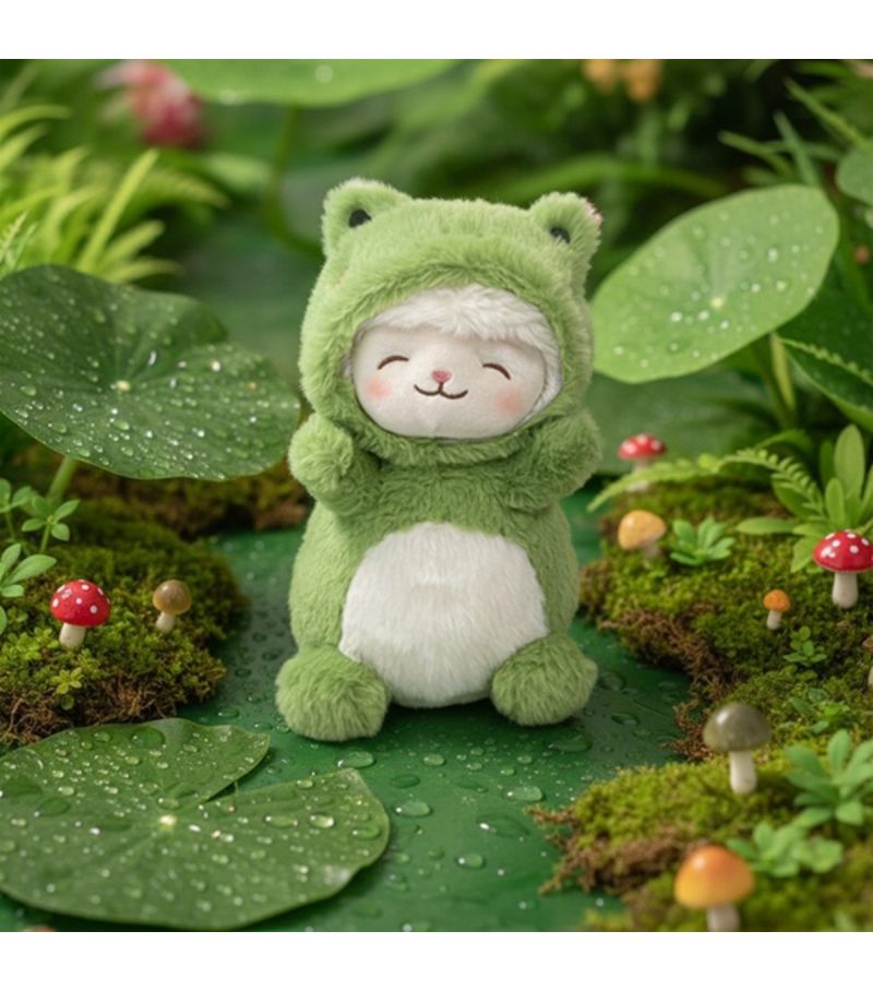  MINISO Lamb Baa Series Frog 10 Inch Plush Soft Toy