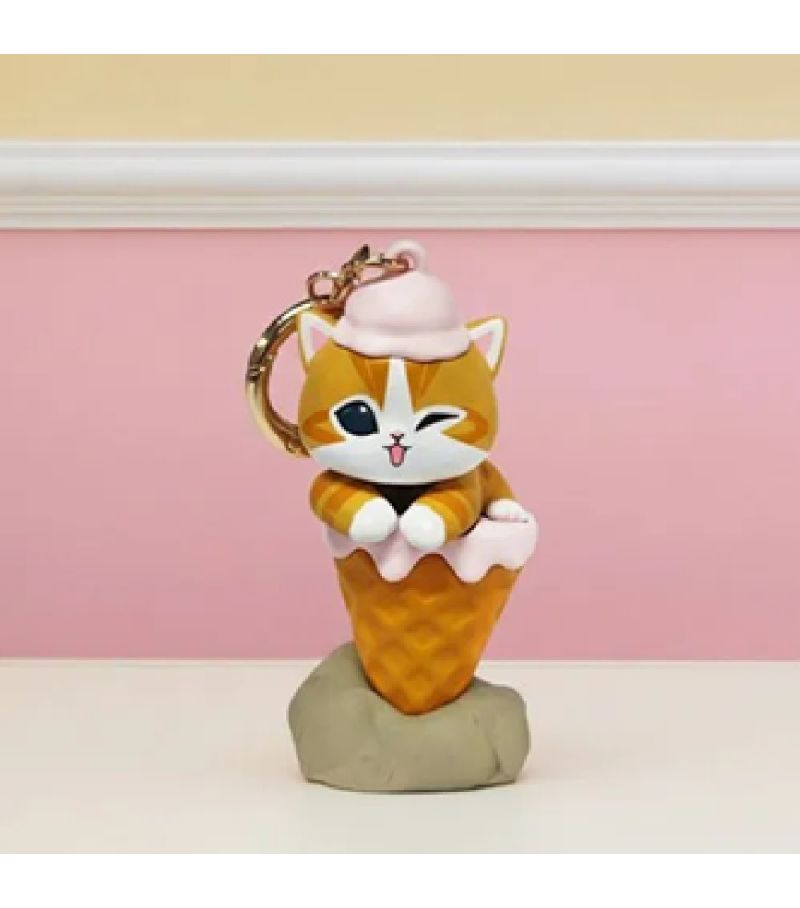 Mofusand Ice Cream Collection Pink Ice Cream Pendant