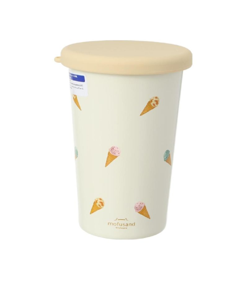 Mofusand Ice Cream Collection Yellow Coffee Travel Mug