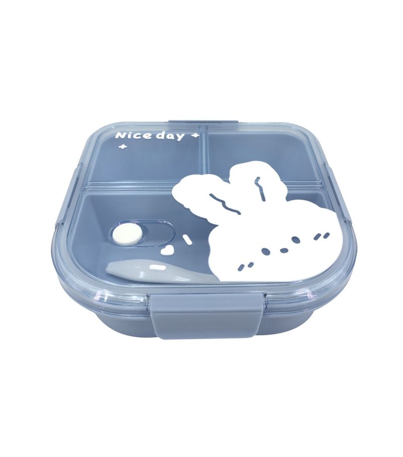 MINSO Animal Series Blue Lunch Box 1100ml