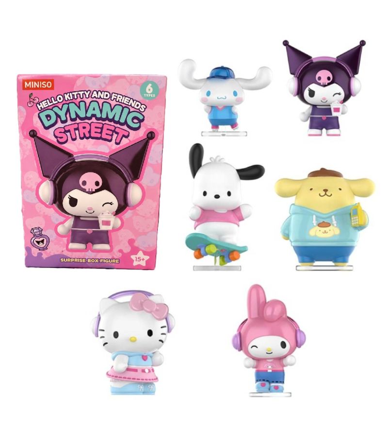 Sanrio Hello Kitty & Friends Dynamic Street Figure Surprise Blind Box