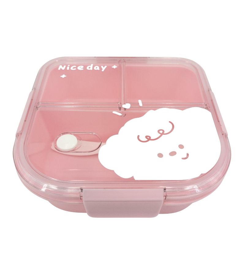 MINSO Animal Series Pink Lunch Box 1100ml