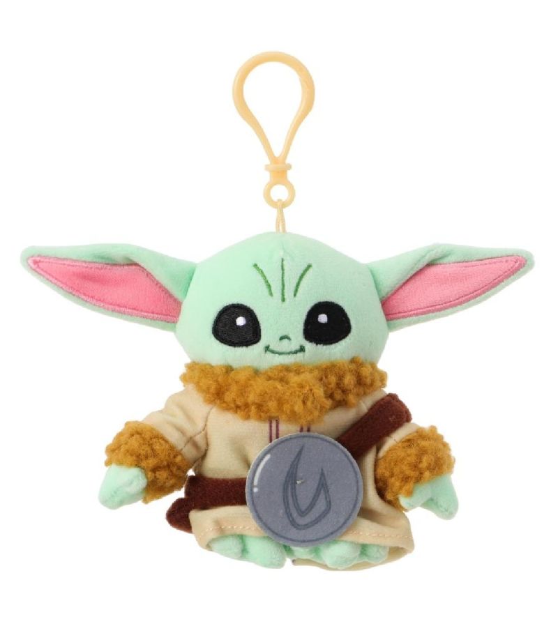 Star Wars Grogu Shield 4 Inch Plush Pendant