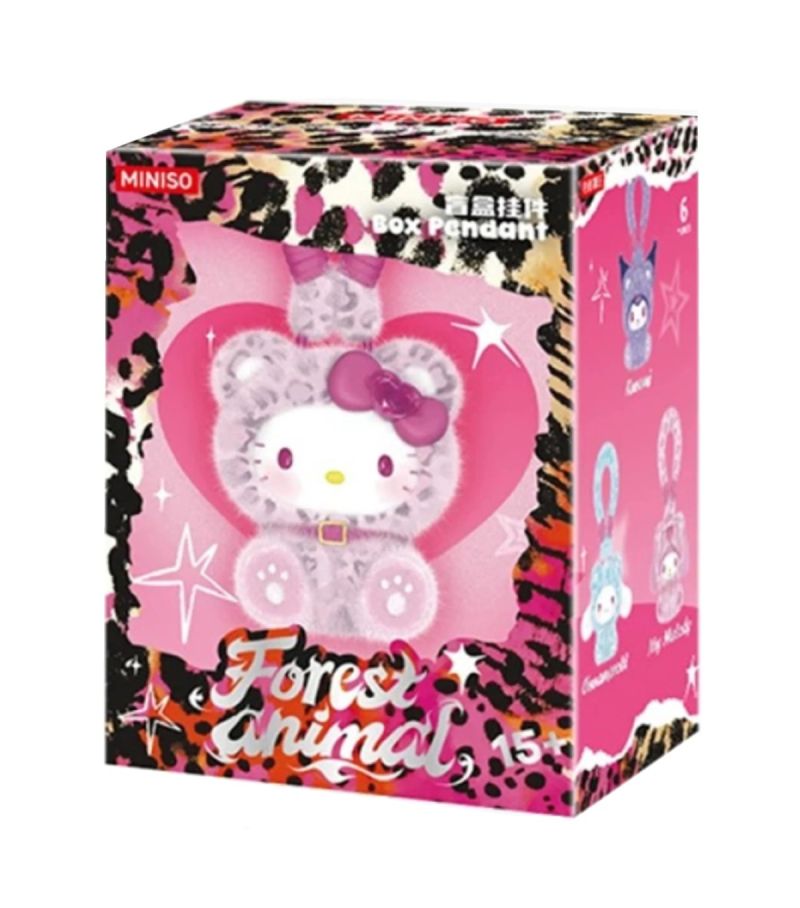 Sanrio Hello Kitty & Friends Forest Animal Vinyl Plush Pendant Surprise Blind Box