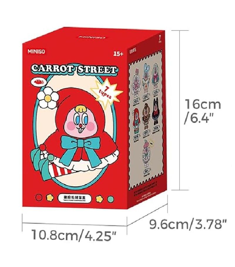 MINISO Carrot Street Fairy Dreamland Series Vinyl Plush Surprise Blind Box