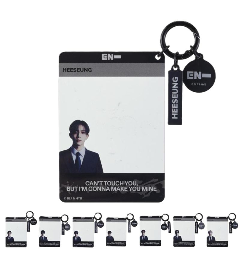 Enhypen Portrait Collection Transparent Card Pendant Surprise Character
