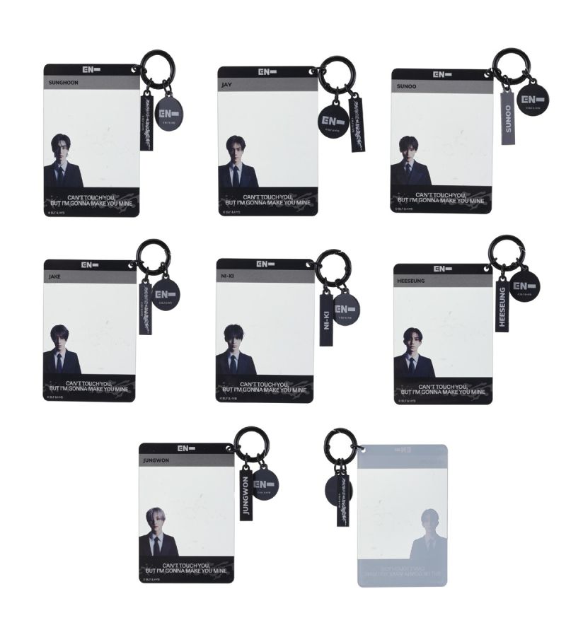 Enhypen Portrait Collection Transparent Card Pendant Surprise Character