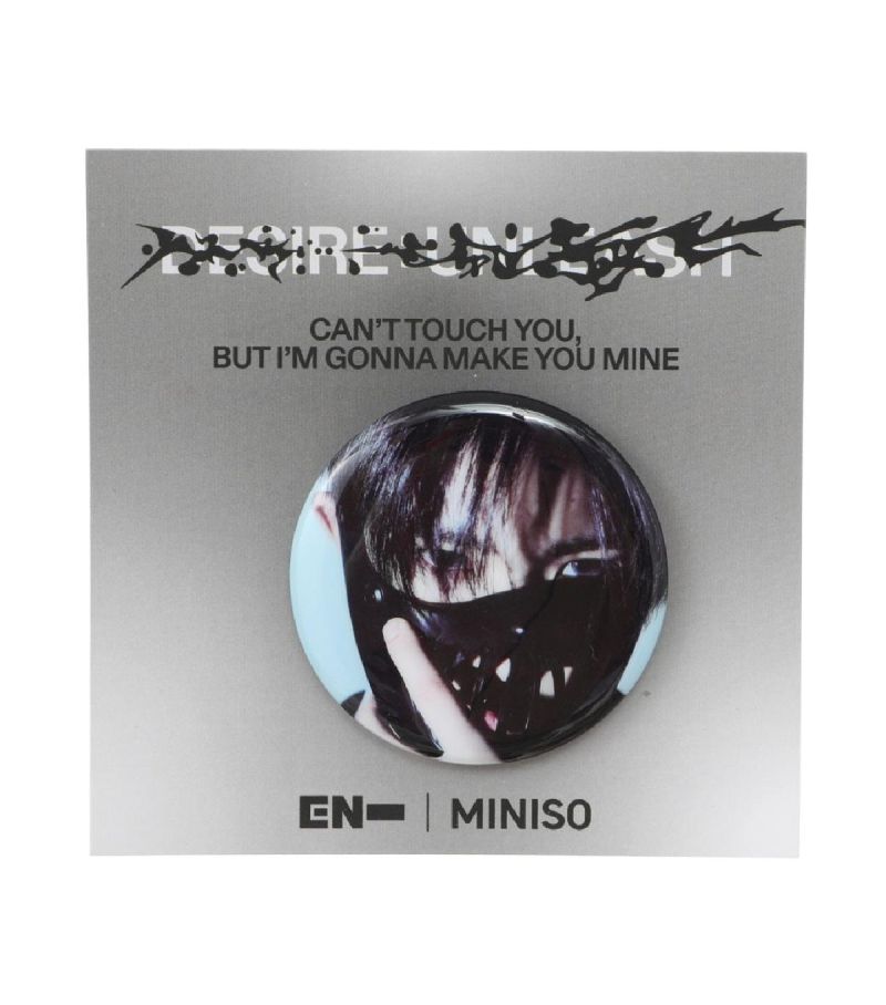 Enhypen Portrait Collection Heeseung Round Portrait Badge