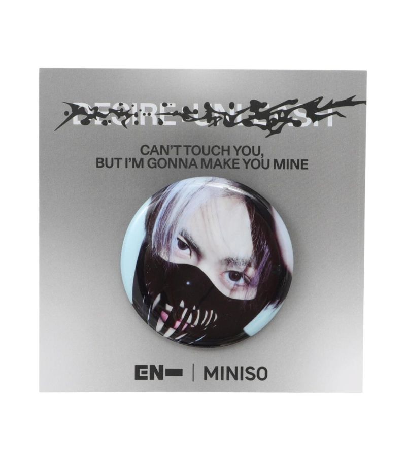 Enhypen Portrait Collection Jungwon Round Portrait Badge