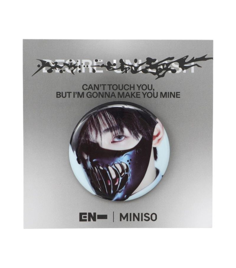 Enhypen Portrait Collection Sunoo Round Portrait Badge