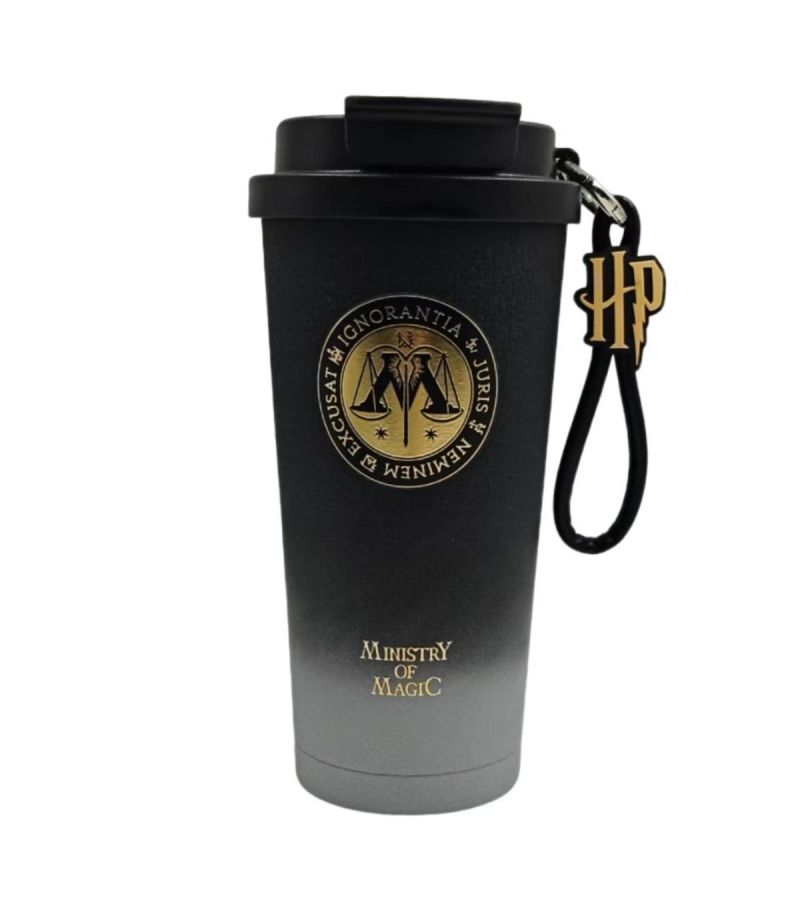 Harry Potter Ministry Of Magic Double Wall Stainless Steel Travel Cup 500ml