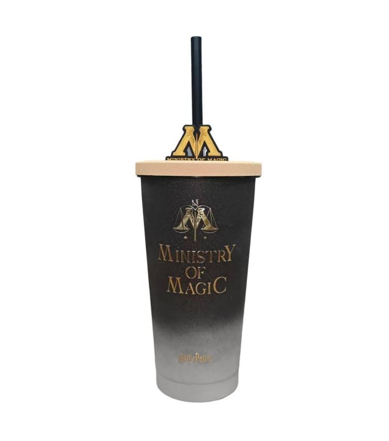 Harry Potter Ministry Of Magic Double Wall Stainless Steel Tumbler 550ml