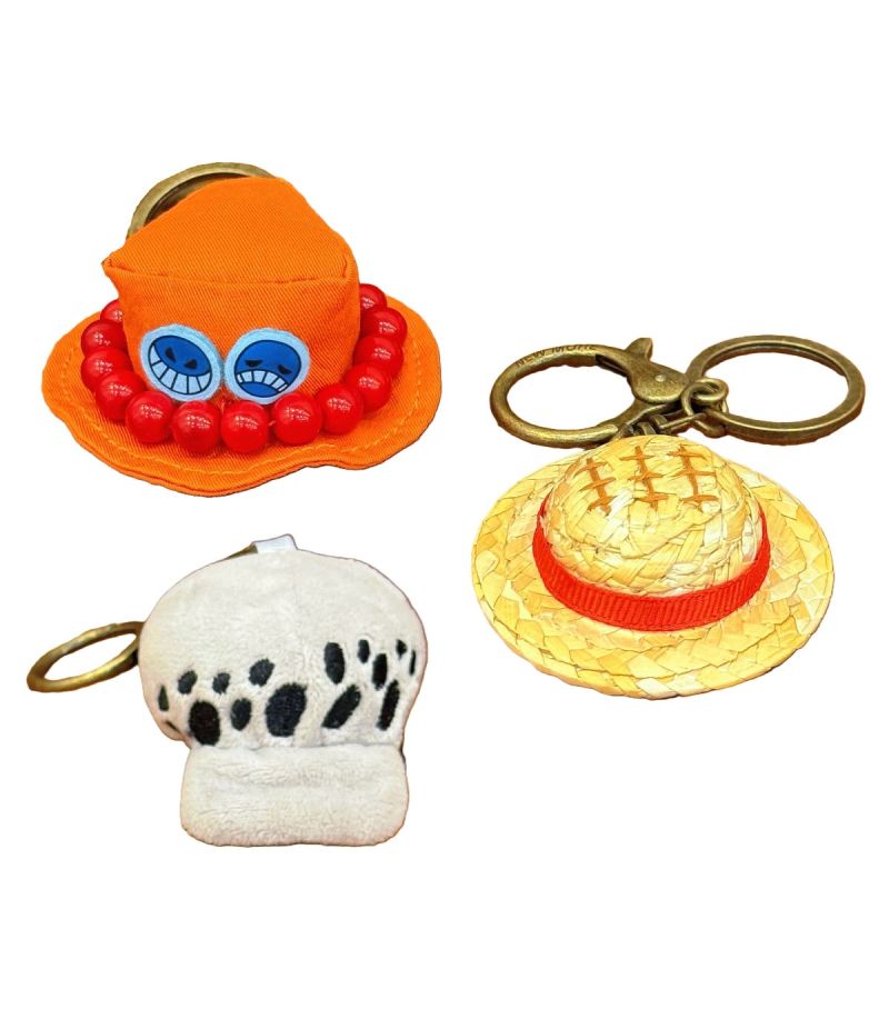 One Piece Classic Retrospective Collection Hat Keychain (Assorted Characters)