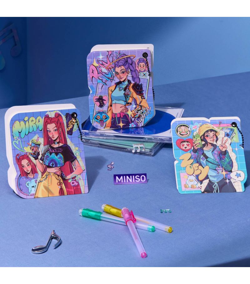 K-Pop Demon Hunters 30 Page Hangable Notepad (Assorted Characters)