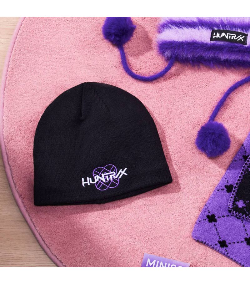 K-Pop Demon Hunters Huntrix Logo Beanie Hat