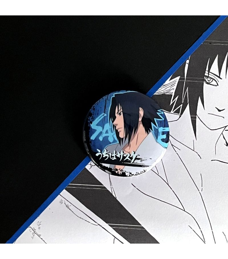 Naruto Sasuke Shimmer Badge