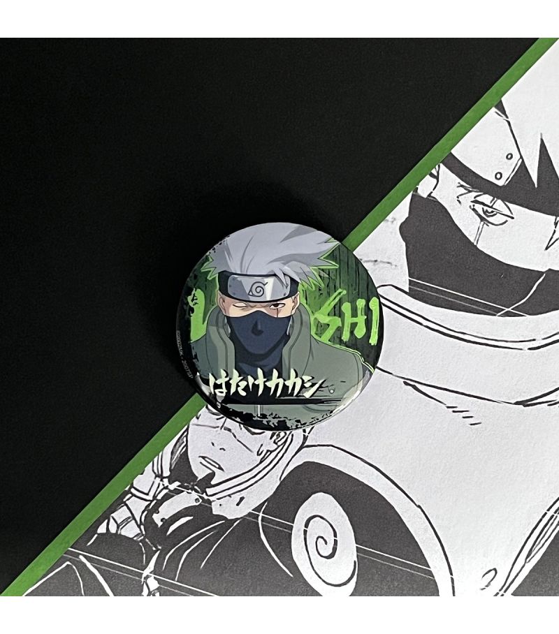 Naruto Kakashi Shimmer Badge