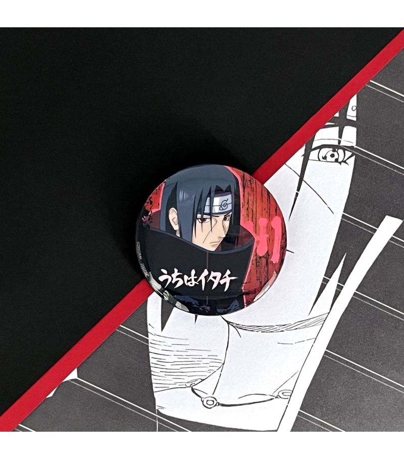 Naruto Itachi Shimmer Badge