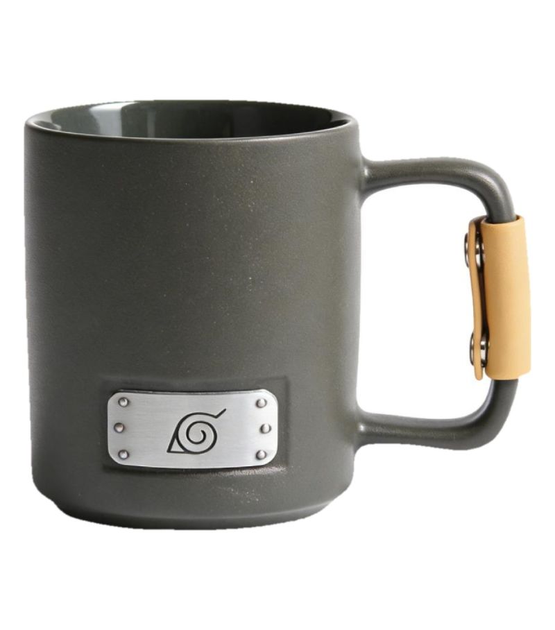 Naruto Metal Plaque Ceramic Mug 420ml