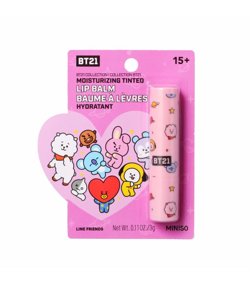 BT21 Collection Moisturizing Tinted Lip Balm